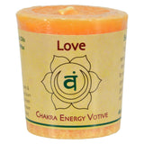 Aloha Bay Chakra Votive Candles for Love and Harmony (Pack of 12 - 2 Oz.) - Cozy Farm 