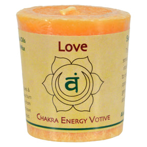 Aloha Bay Chakra Votive Candles for Love and Harmony (Pack of 12 - 2 Oz.) - Cozy Farm 