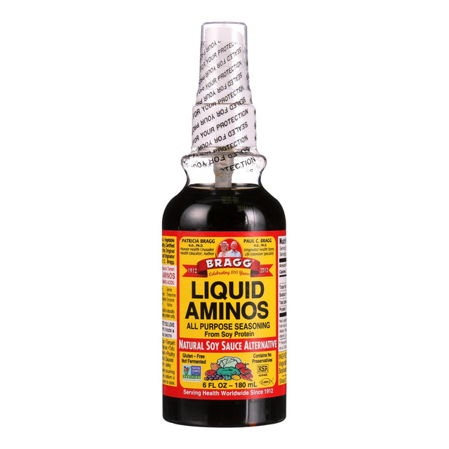 Bragg Liquid Aminos Spray Bottle  - 6 Oz (Pack of 24) - Cozy Farm 