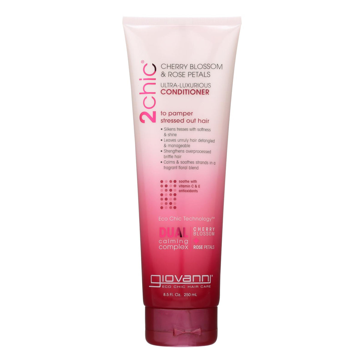 Giovanni 2chic Ultra-Hydrating Conditioner with Cherry Blossom & Rose Petals, 8.5 Fl Oz - Cozy Farm 