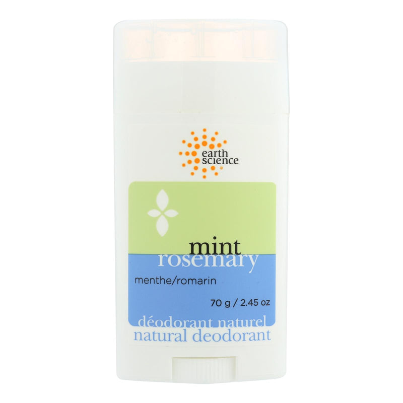 Earth Science Deodorant, Natural Mint Rosemary - 2.5 Oz - Cozy Farm 