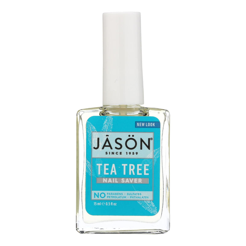 Jason Tea Tree Nail Saver - Repair Brittle Nails & Hydrate Cuticles (0.5 Fl Oz.) - Cozy Farm 