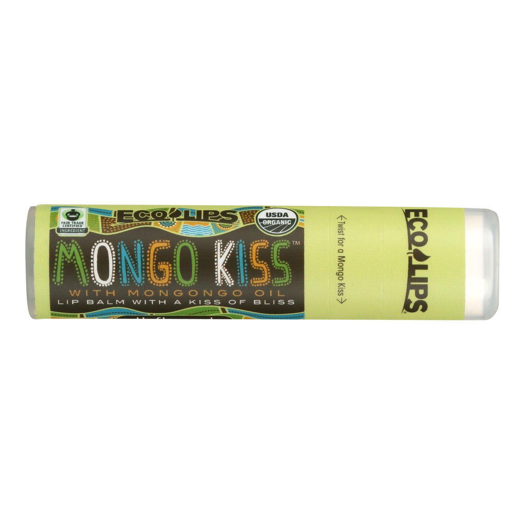 Mongo Kiss Organic Unflavored Lip Balm (Pack of 15 - .25 Oz.) - Cozy Farm 