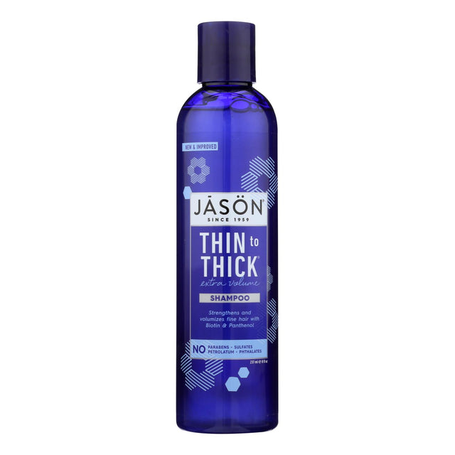 Jason Thickening Shampoo for Voluminous, Fuller Hair (8 Fl Oz) - Cozy Farm 