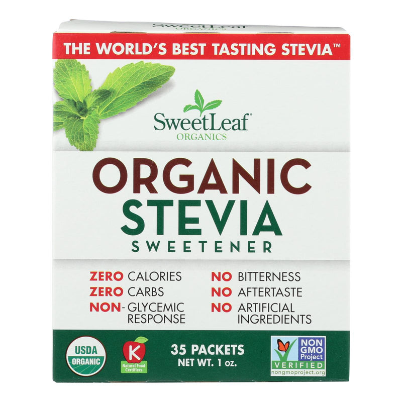 Sweet Leaf Organic Stevia Sweetener 35 Twin Pack - Cozy Farm 
