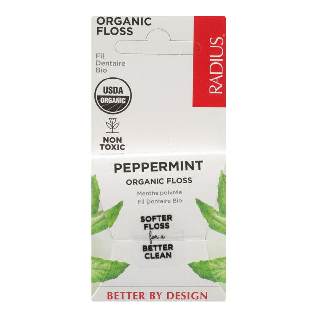 Radius Peppermint Floss Sponge (Pack of 6 - 55 Yards Each) - Cozy Farm 