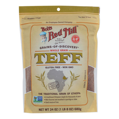 Bob's Red Mill Teff Whole Grain (24 oz, Pack of 4) - Gluten-Free Alternative - Cozy Farm 