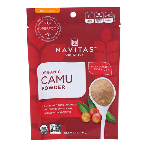 Navitas Naturals Camu Powder, Organic Raw Superfood, 3 Oz (Pack of 6) - Cozy Farm 
