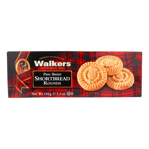 Walkers Shortbread Pure Butter Round (Pack of 12) - 5.3 Oz. - Cozy Farm 