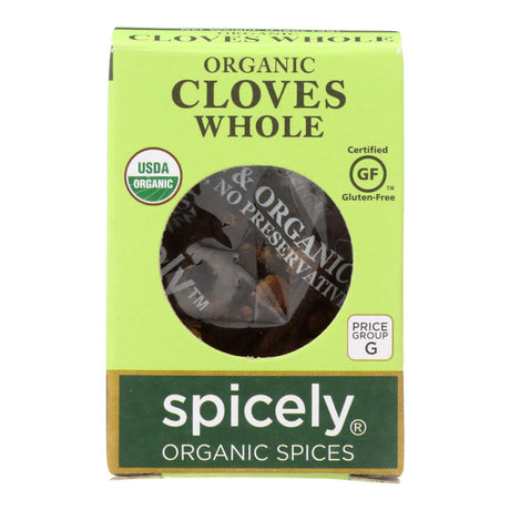 Spicely Organics Whole Organic Cloves (Pack of 6 - 0.15 Oz.) - Cozy Farm 