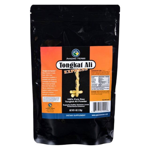 Black Seed Tongkat Ali Raw Powder - 4 Oz - Cozy Farm 