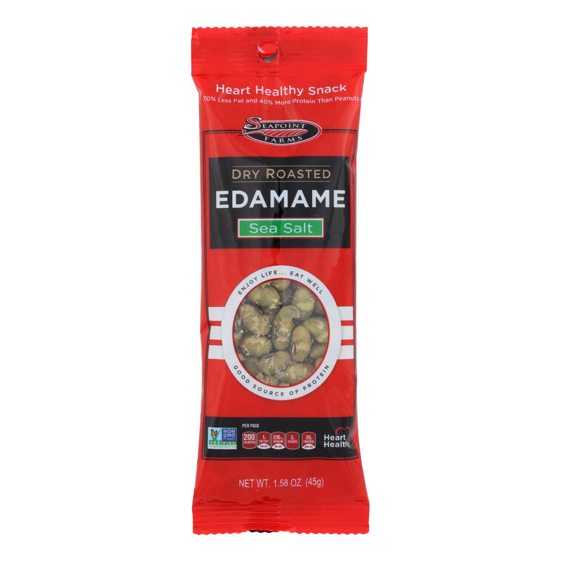 Seapoint Farms Lightly Salted Dry Roasted Edamame, 1.58 Oz (Case of 12) - Cozy Farm 