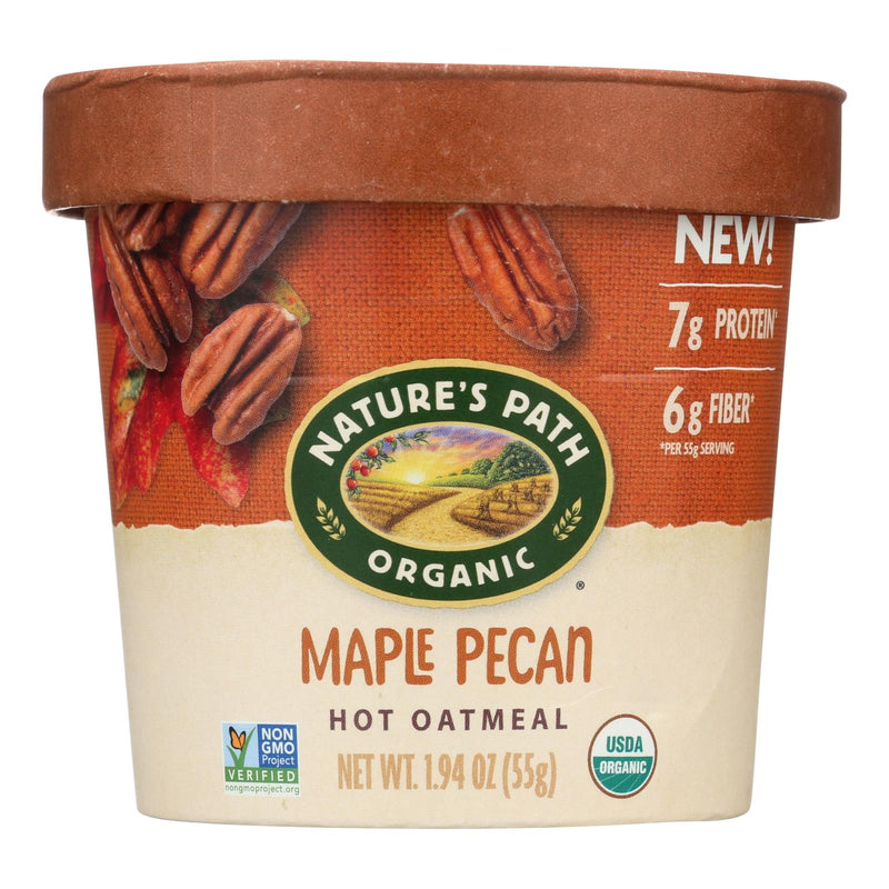 Nature's Path Organic Oatmeal Maple Pecan, 1.94 Oz (Case of 12) - Cozy Farm 