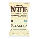 Kettle Brand Unsalted Potato Chips - 5 Oz. (Pack of 15) - Cozy Farm 