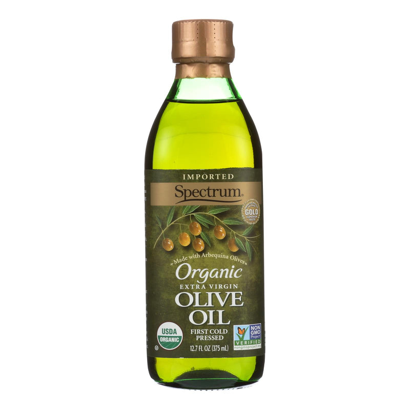 Spectrum Naturals Organic Unrefined Extra Virgin Olive Oil (Pack of 6 - 12.7 Fl Oz.) - Cozy Farm 