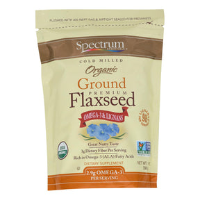 Spectrum Essentials Organic Ground Flax Seed - Cozy Farm 
