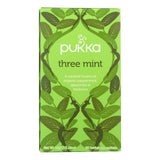 Pukka Three Mint Organic Herbal Tea: Caffeine-Free, Refreshing, 6-Pack of 20 Bags - Cozy Farm 