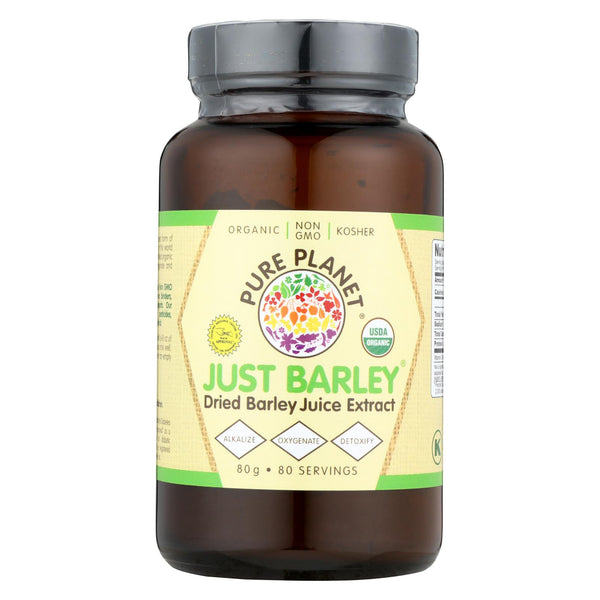 Just Barley by Pure Planet - 2.8 Oz Organic Nature's Nutrition Support - Cozy Farm 