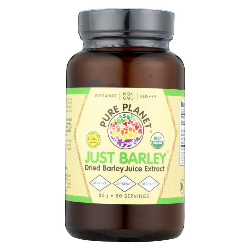 Just Barley by Pure Planet - 2.8 Oz Organic Nature's Nutrition Support - Cozy Farm 