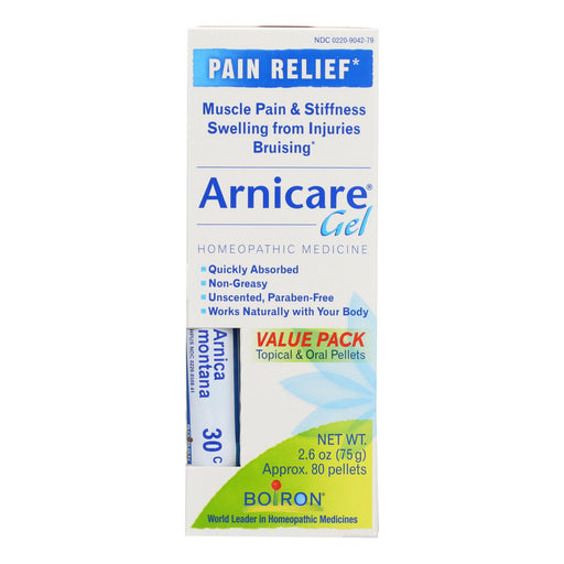 Boiron Arnicare Arnica Gel for Soothing Muscle & Bruise Pain (2.6 Oz.) - Cozy Farm 