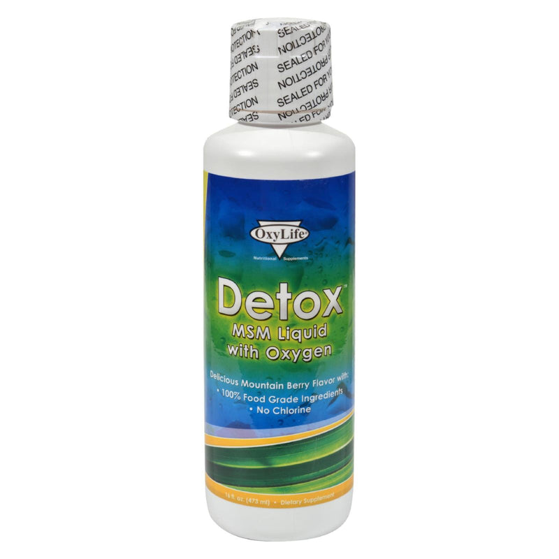 Oxylife Detox MSM Liquid Oxygen (16 Fl Oz) - Cozy Farm 
