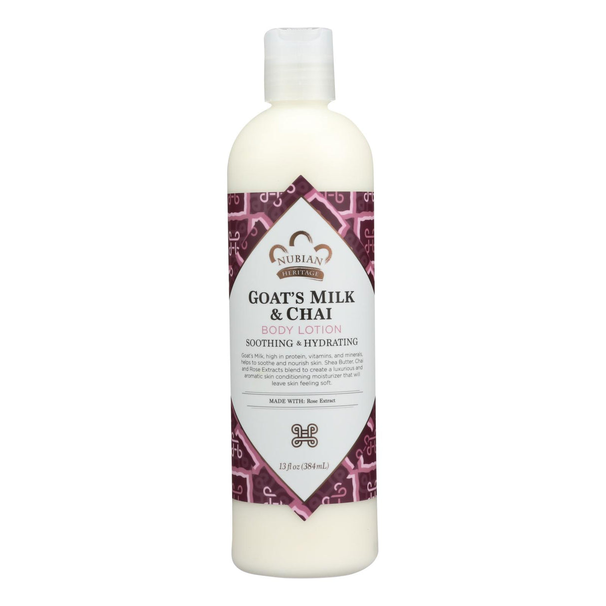 Nubian Heritage Goats Milk & Chai Nourishing Body Lotion (13 Fl Oz.) - Cozy Farm 