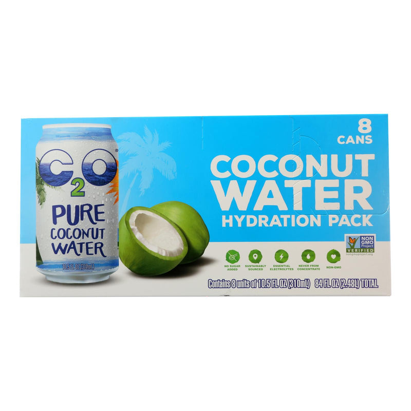 C2O Pure Coconut Water 8/10.5fz (Pack of 3) - Cozy Farm 