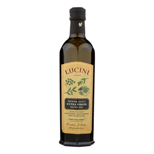 Lucini Italia Premium Select Extra Virgin Olive Oil (Pack of 6 - 17 Fl Oz.) - Cozy Farm 