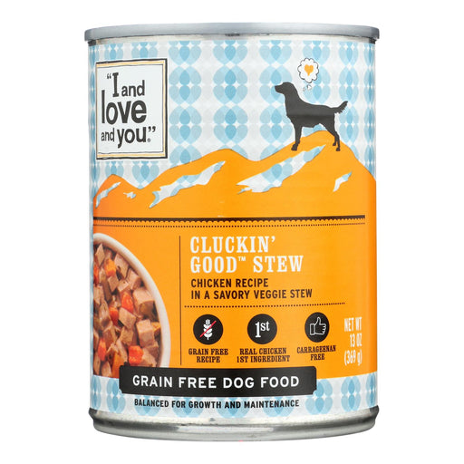 I and Love and You Cluckin' Good Stew Wet Food (13 Oz., Pack of 12) - Cozy Farm 