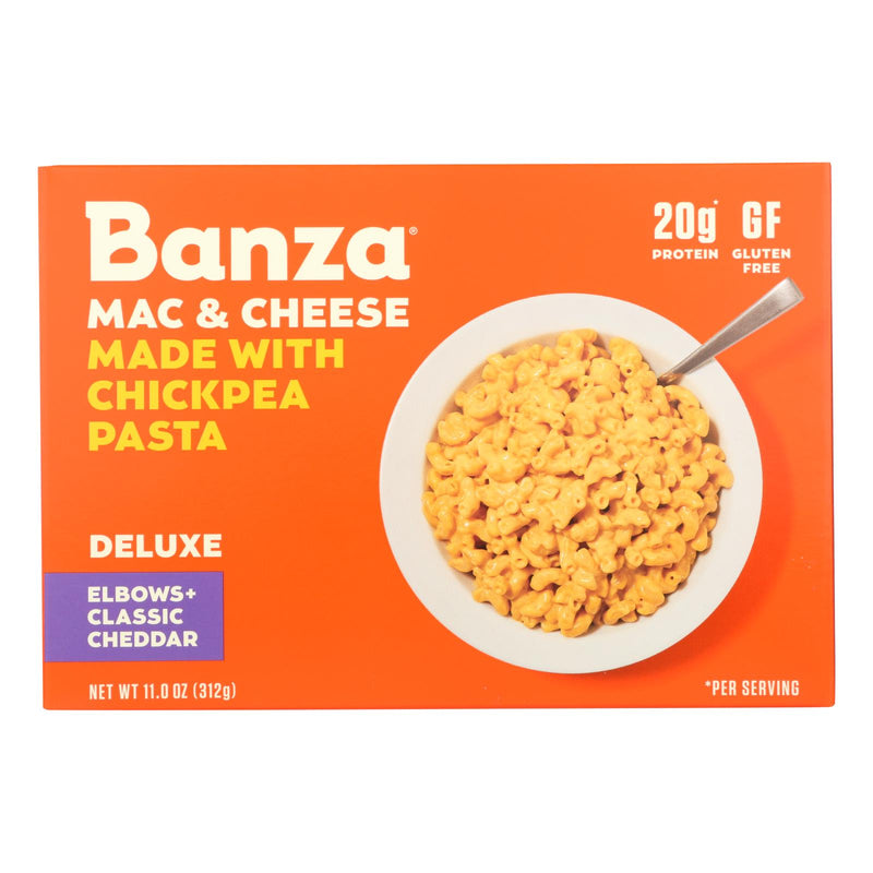 Banza 11 Oz. Mac and Cheese with Chickpea Cheddar (Pack of 6) - Cozy Farm 