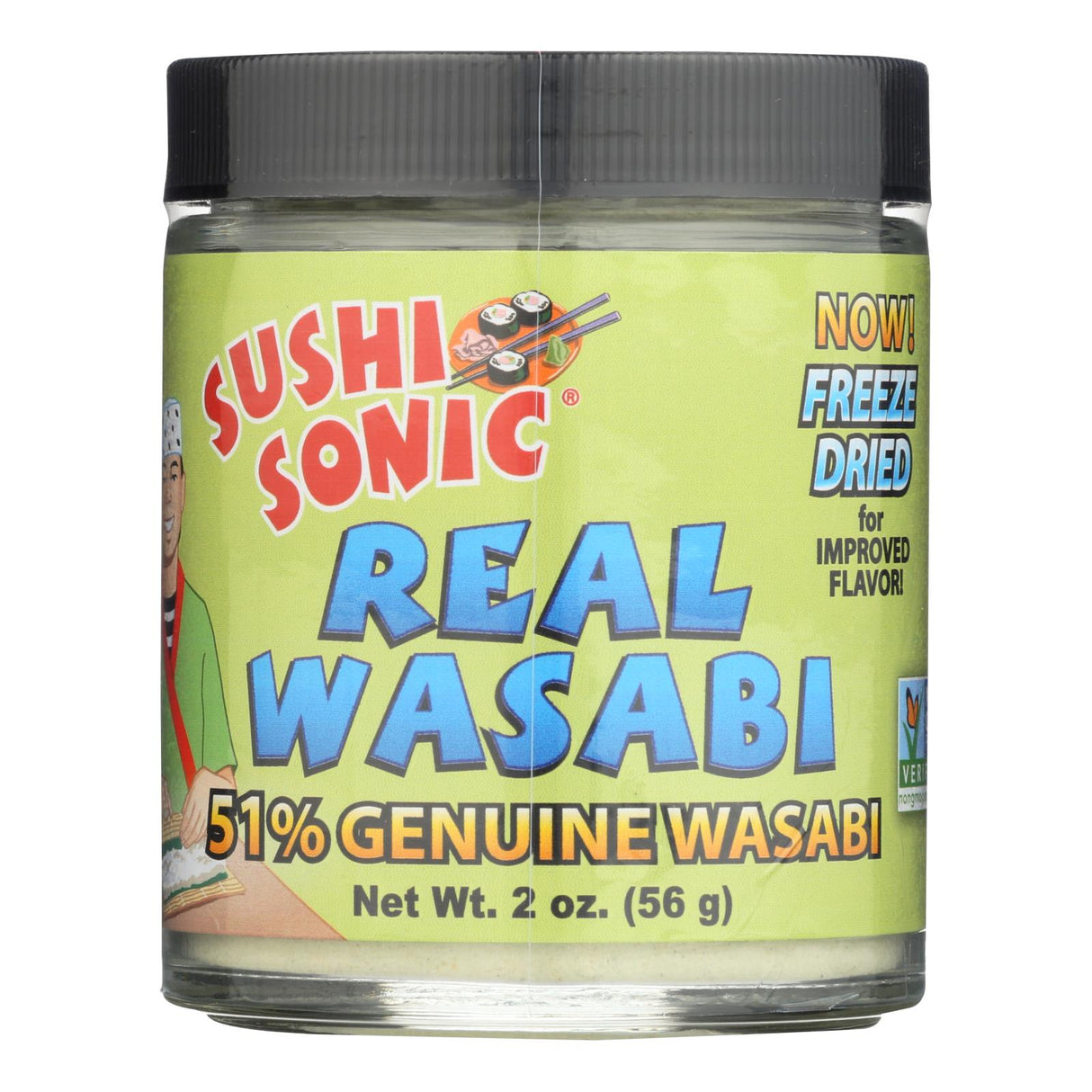 Sushi Sonic Real Wasabi Powder (12-Pack, 2 Ounces Each) - Cozy Farm 