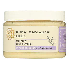 Shea Radiance Whipped Lavender Bliss Shea Butter - 7 Oz. - Cozy Farm 