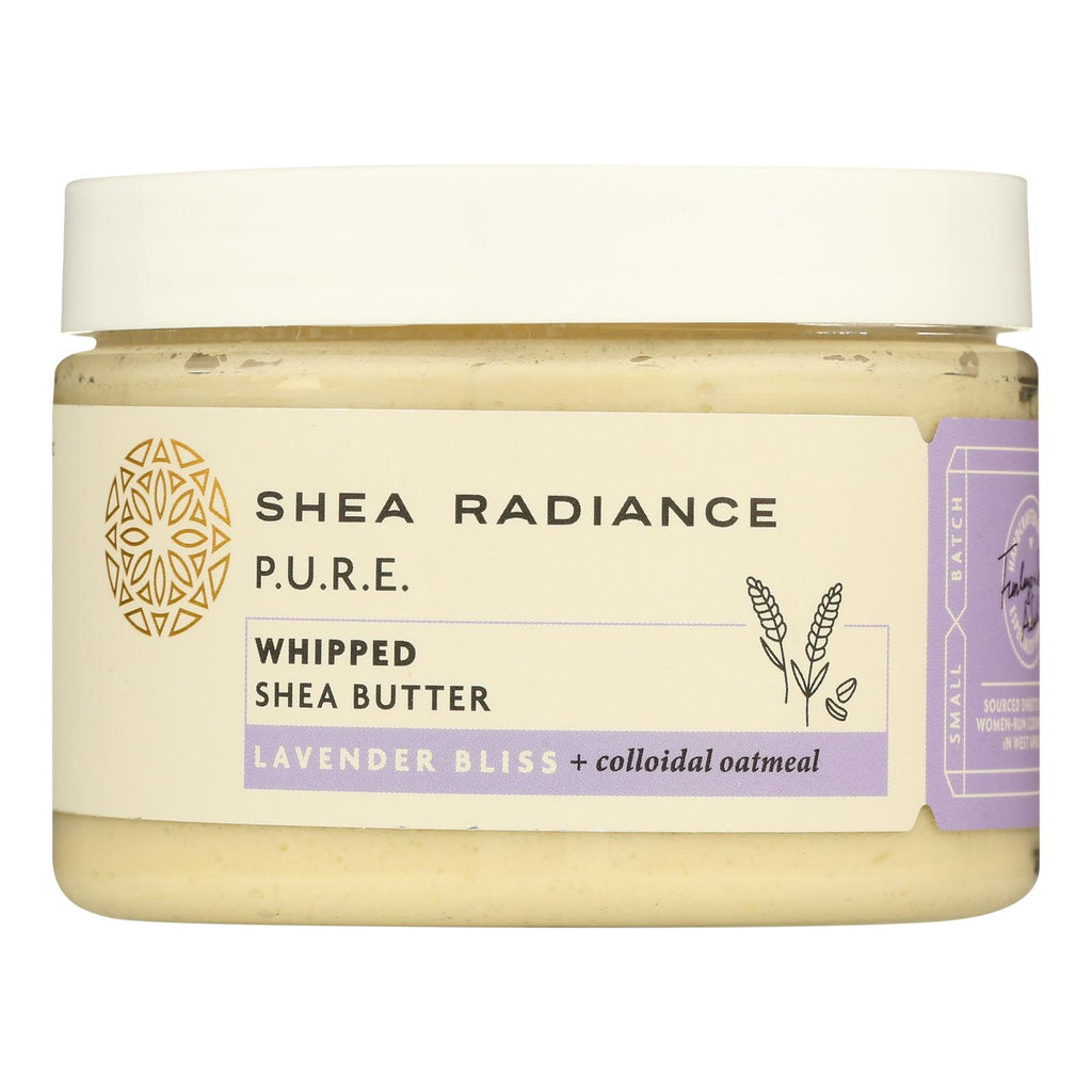 Shea Radiance Shea Butter Whipped Lavender Bliss (Pack of 1 - 7 Oz.) - Cozy Farm 