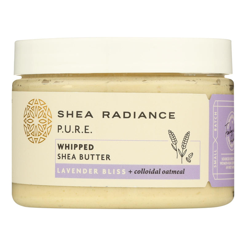 Shea Radiance Whipped Lavender Bliss Shea Butter - 7 Oz. - Cozy Farm 