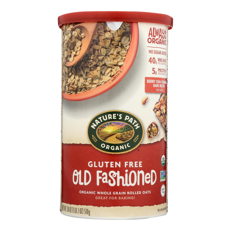 Nature's Path 18 Oz. Organic Old-Fashioned Oats (Pack of 6) - Cozy Farm 