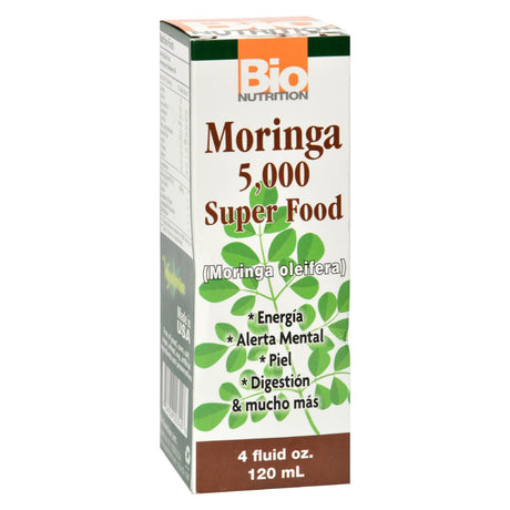 Bio Nutrition Moringa Superfood Extract 5000mg, 4 fl oz - Cozy Farm 