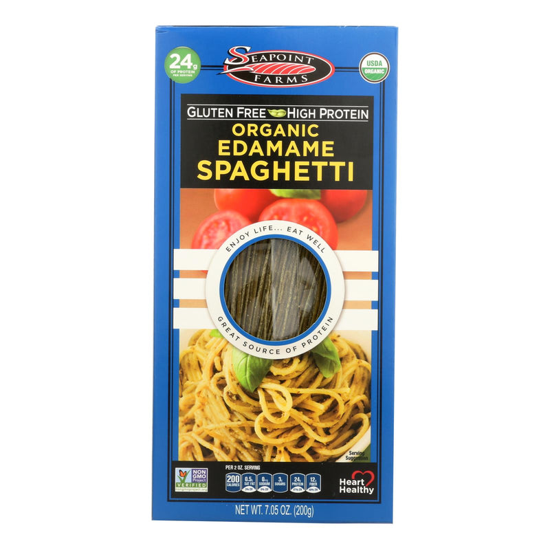 Seapoint Farms Edamame Spaghetti, Gluten-Free and Grain-Free, High in Fiber (Pack of 12 - 7.5 Oz.) - Cozy Farm 