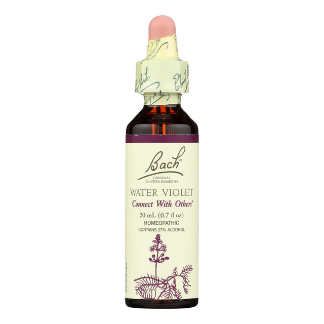 Bach Flower Remedies  Water Violet Essence  - 0.7 Fl Oz - Cozy Farm 