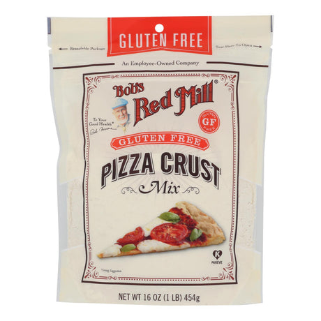 Bob's Red Mill Gluten Free Pizza Crust Mix, Pack of 4 - 16 Oz., Perfect for Pizza Night - Cozy Farm 