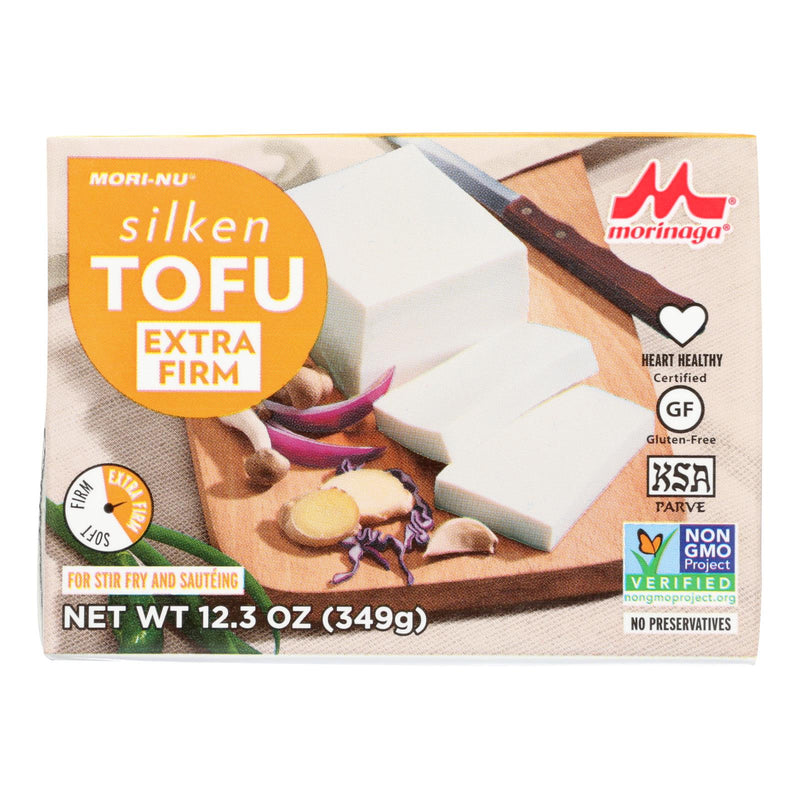 Mori-nu Silken Tofu, Extra Firm, 12 Pack of 12.3 Oz. - Cozy Farm 