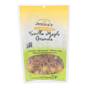 Jessica's Natural Foods Gluten-Free Vanilla Maple Granola, 11 Oz. (Pack of 12) - Cozy Farm 