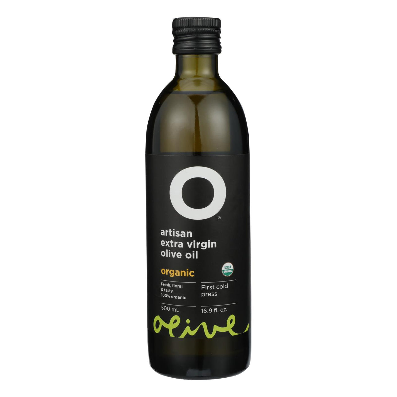 O-Live Oil: Pack of 6 - 16.9 Fl Oz Organic Extra Virgin Olive Oil - Cozy Farm 