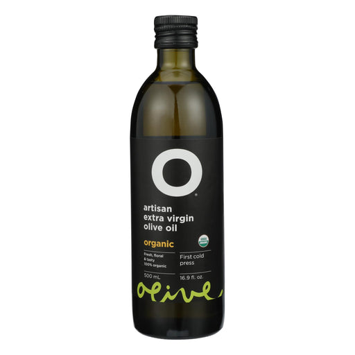 O-Olive Oil (Pack of 6) - 100% Organic Extra Virgin Olive Oil - 16.9 Fl Oz - Cozy Farm 