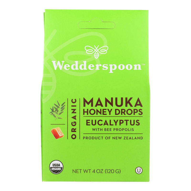 Organic Manuka Honey Eucalyptus Drops 4 Oz. - Cozy Farm 