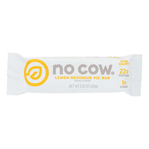 D's Naturals The No Cow Bar Lemon Meringue Pie Protein Bar - Case Of 12 - 2.12 Oz - Cozy Farm 