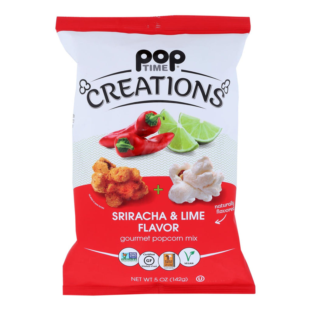Creations Popcorn Mix Sriracha-Lime (Pack of 6 - 5oz) - Cozy Farm 