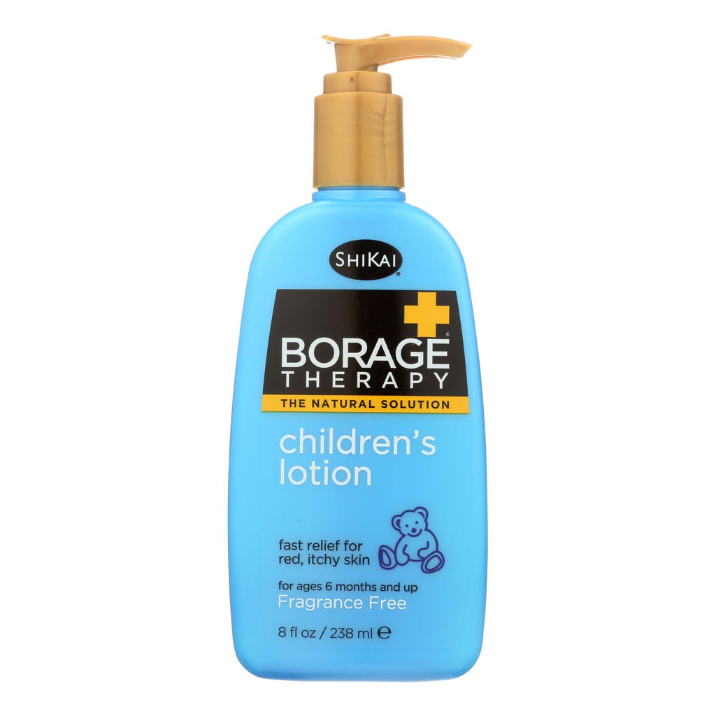 Shikai Borage Therapy Children's Lotion (Pack of 8) Fragrance-Free Oz. - Cozy Farm 