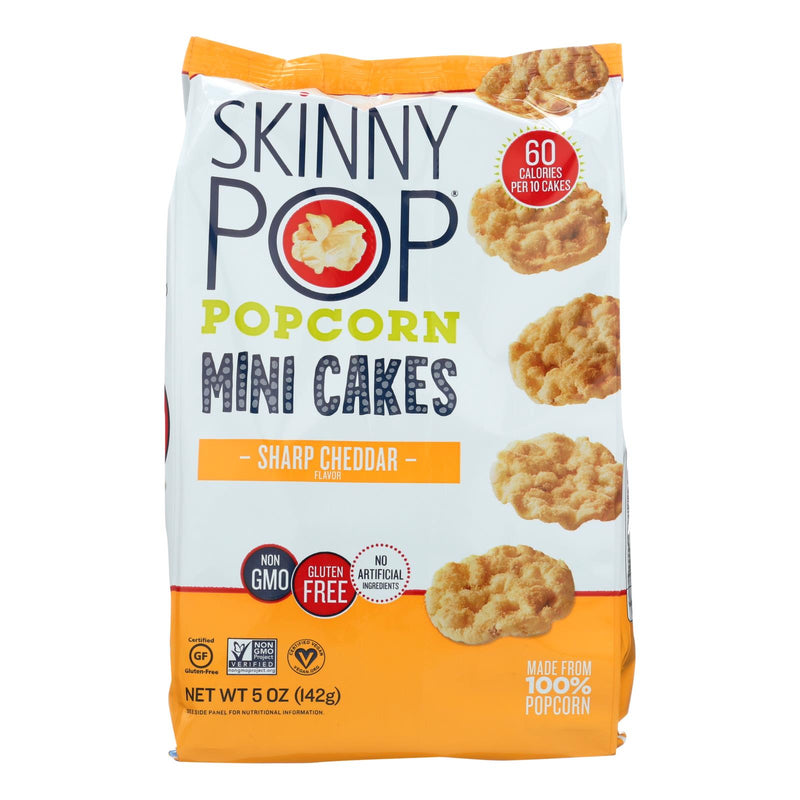 Skinnypop Cheddar Mini Popcorn Cakes (4 x 5 Oz.) - Cozy Farm 
