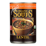 Amy's 14.5 Oz. Organic Low Sodium Lentil Soup (Pack of 12) - Cozy Farm 