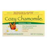 Bigelow Tea Herbal Cozy Chamomile, Stress-Relieving Herbal Tea, 6 Packs of 20 Tea Bags - Cozy Farm 